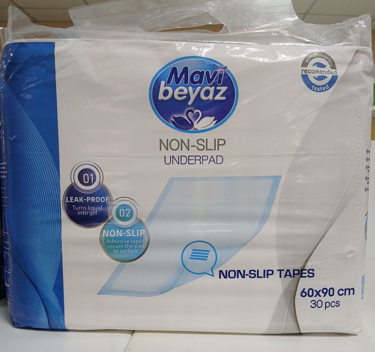 Пелёнки одноразовые 60×90