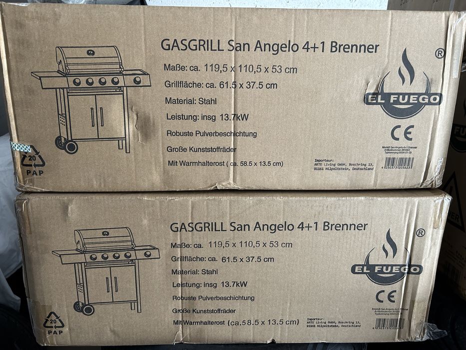 Газово барбекю El Fuego