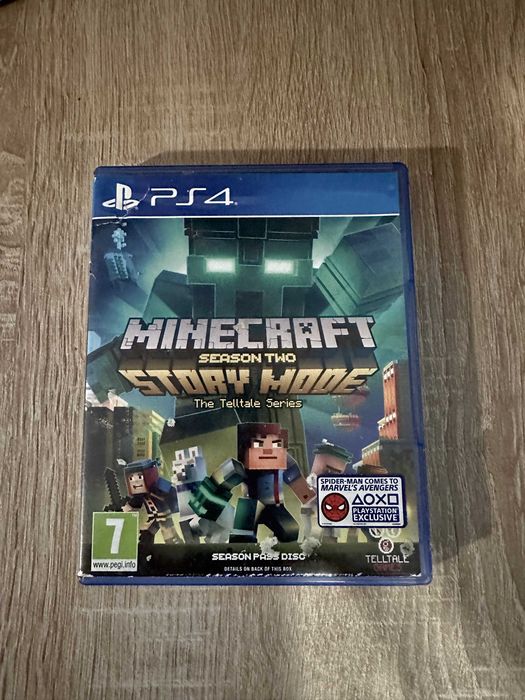 Minecraft: Story Mode - Season Two Season Pass Disc PlayStation 4 PS4 PlayStation 5