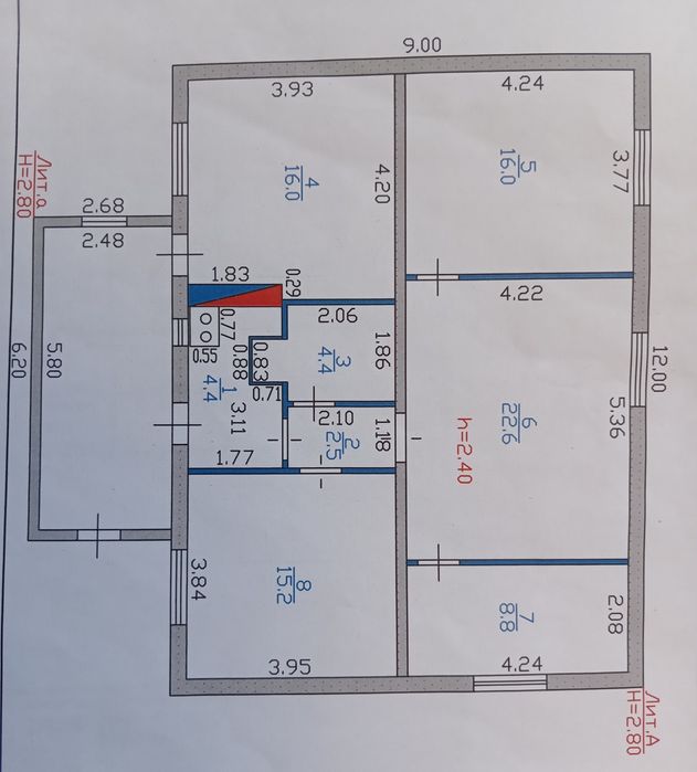 Жер уй сатылаты,Жағдай жақсы.