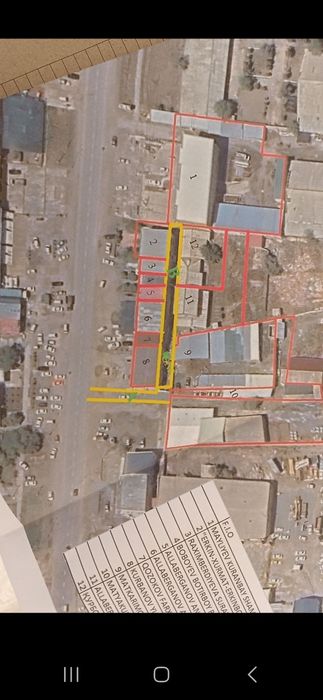 Шовот туман марказида  1600кв нотурар бино сотилади .