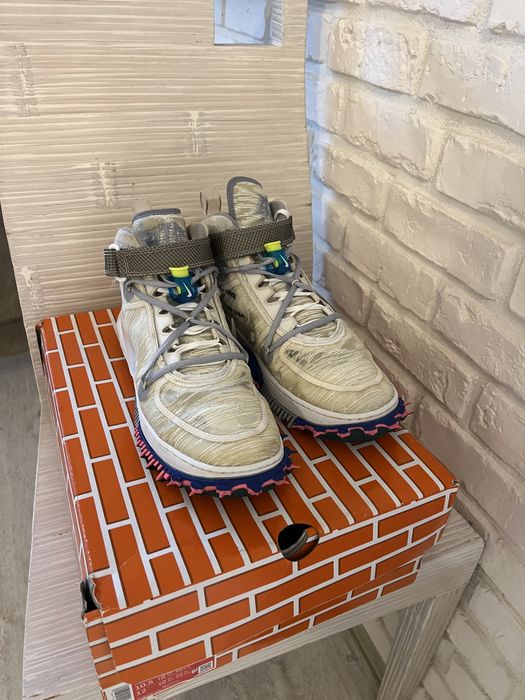 Off-White x Nike Air Force 1 Mid "White" 44.5 factura