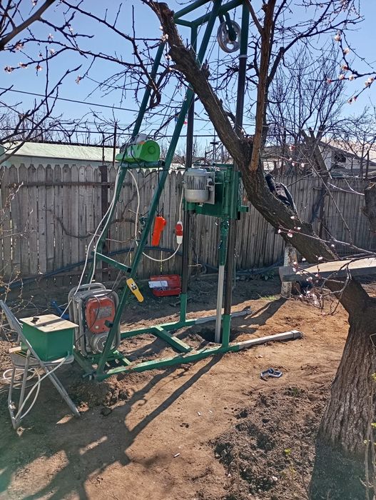 Instalatie de foraj puțuri electric