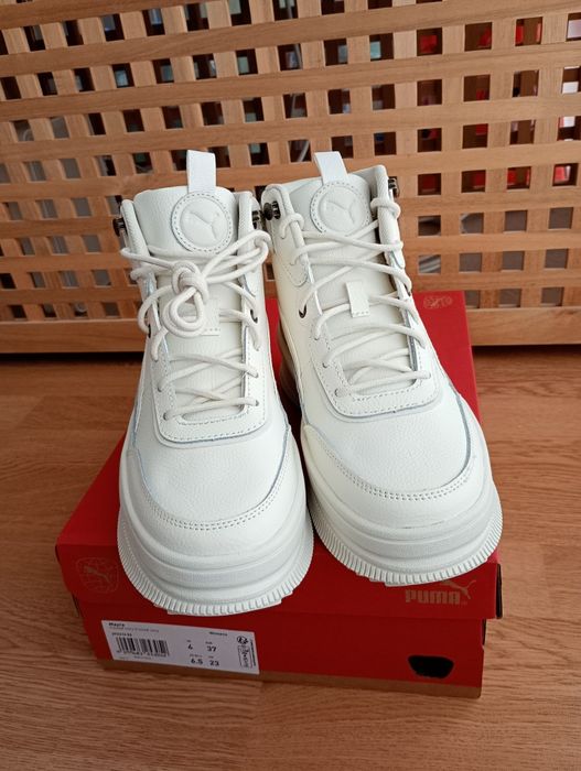 Puma Ghete 35 37 38 Piele Naturala Leather Adidas Yeezy Versace Gucci