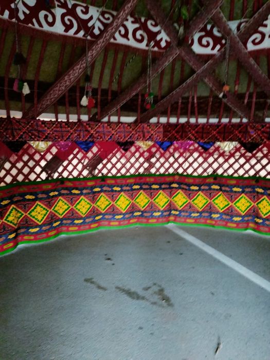 7 канатная юрта.