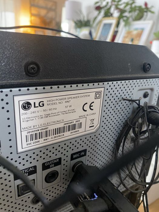 Sistem Audio LG XBOOM RN7, WiFi Party, Bluetooth Smart