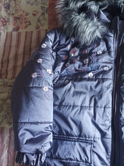 Пуховик рост 146