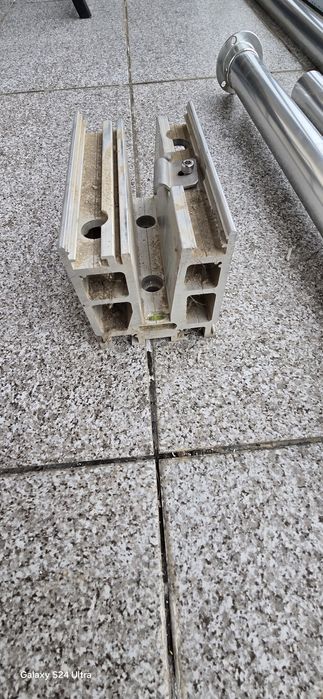 Sticlă mată dublă terasă