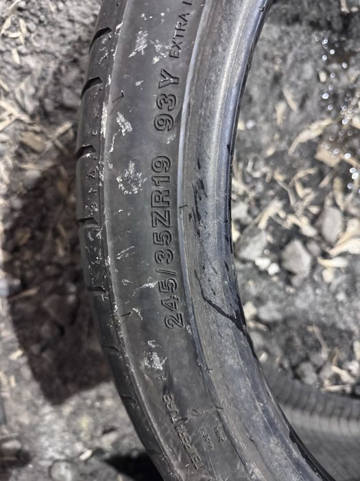 Шины перед  245/35/19 зад 275/35/19