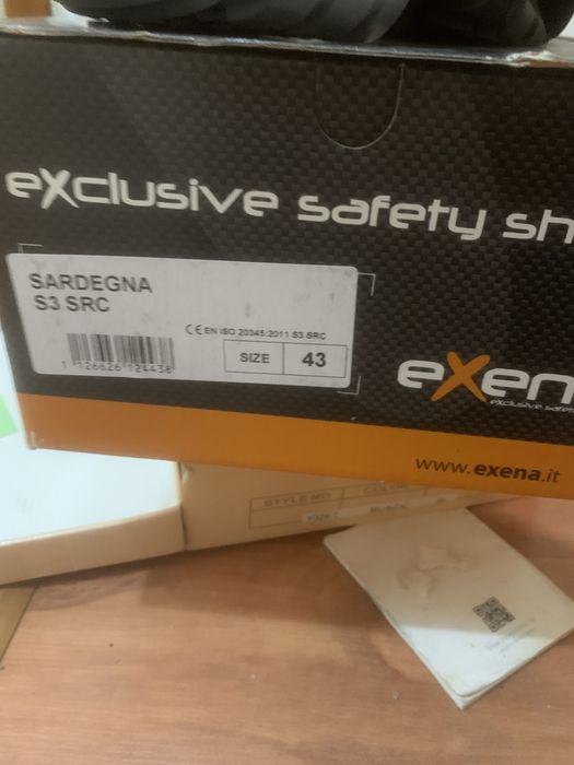 Работни обувки Ex  ena Sardegna S3 SRC (размер 43) – Естествена кожа