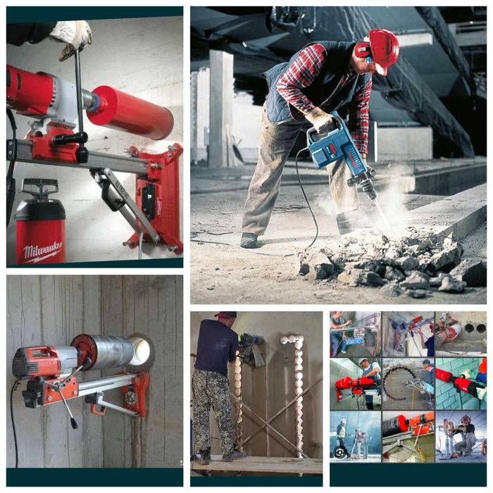 Almazniy bur xizmatlari услуги Алмазное бурение девор тешиш перфоратор