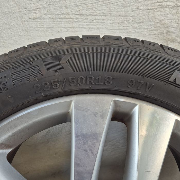 Anvelope 235/50/18 cu jante 5x112xR18