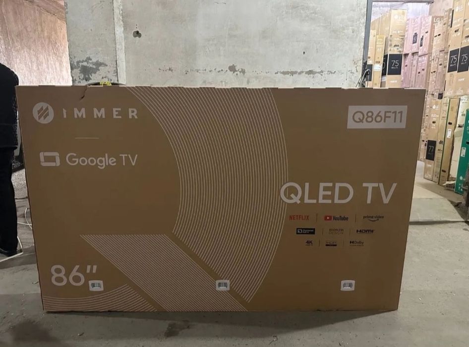 Телевизор Immer 55UHD SMART 4K Android 15.0 TV