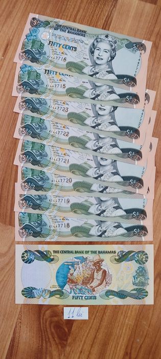 Bancnote bani vechi straini unc