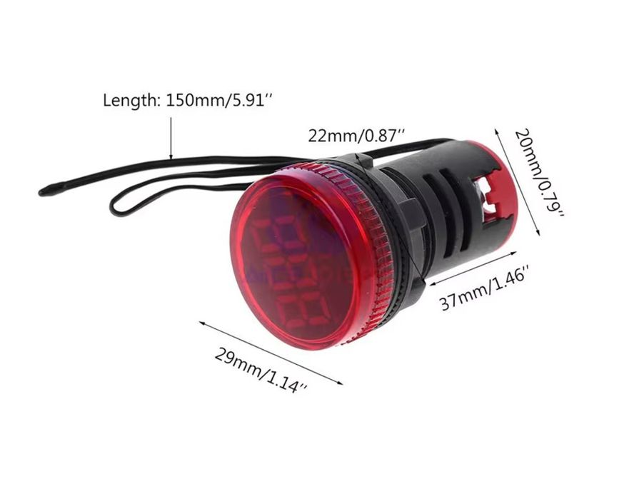 Термометър АС50-380V, -20+199°C