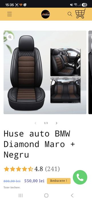 Huse auto bmw e90