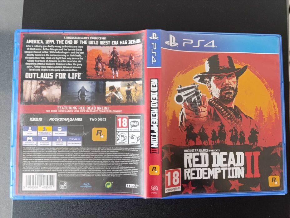 Игрa за PlayStation 4, ps4 games, Red Dead Redemption 2