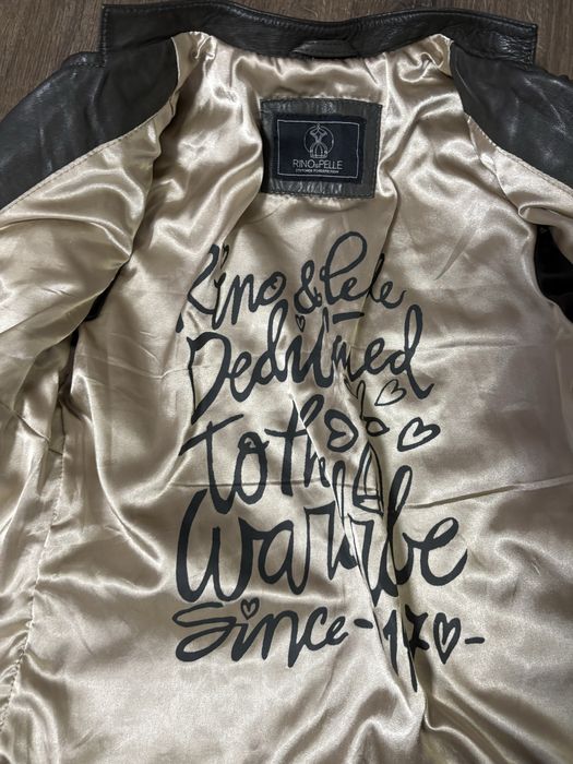 Дамско яке естествена кожа Rino Pelle