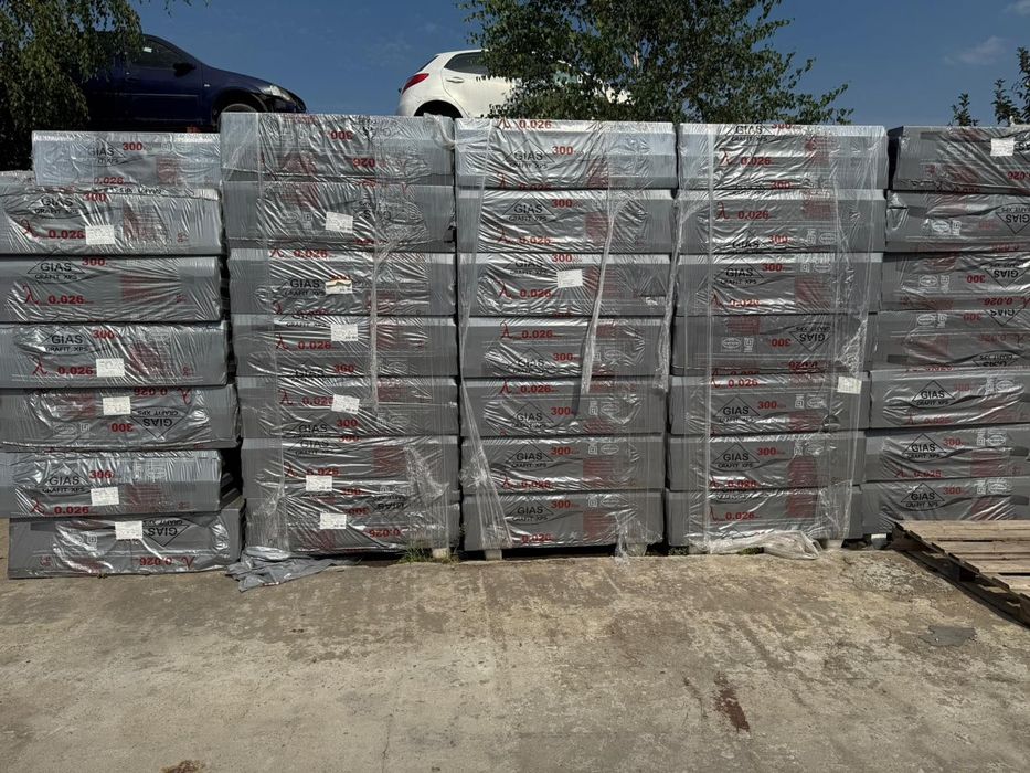 Polistiren extrudat grafitat GIAS XPS -cel mai mic pret-livrare gratis