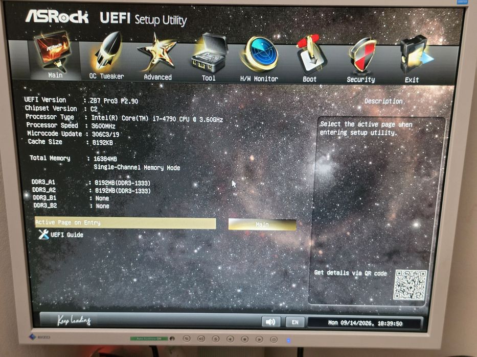 Asrock Z87 Pro3 сокет 1150