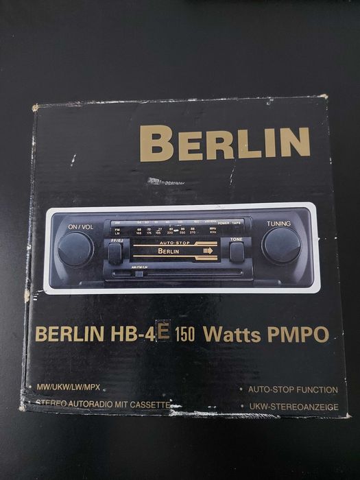 Ретро автокасетофон Berlin HB-4E