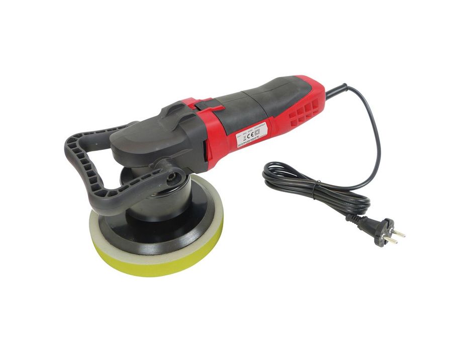 Masina de lustruit si polisat caroseria cu roto excentric Carpoint 230 V, 600 W, taler 125 mm, pentru bureti pana la 150 mm, 6 viteze
