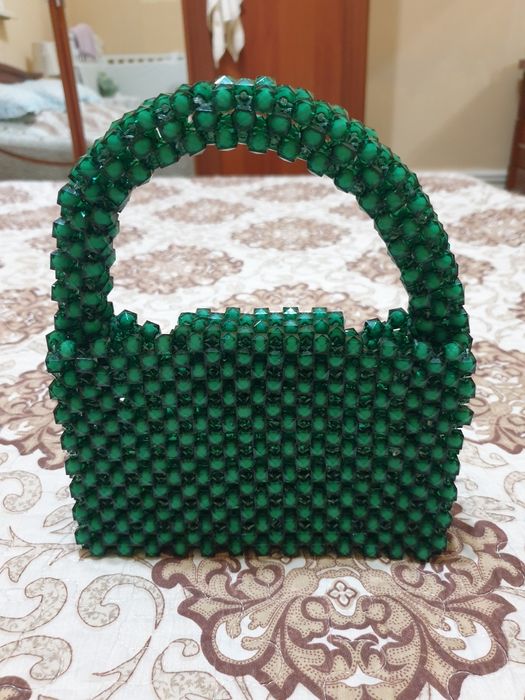 Сумка из бисера с магнитом