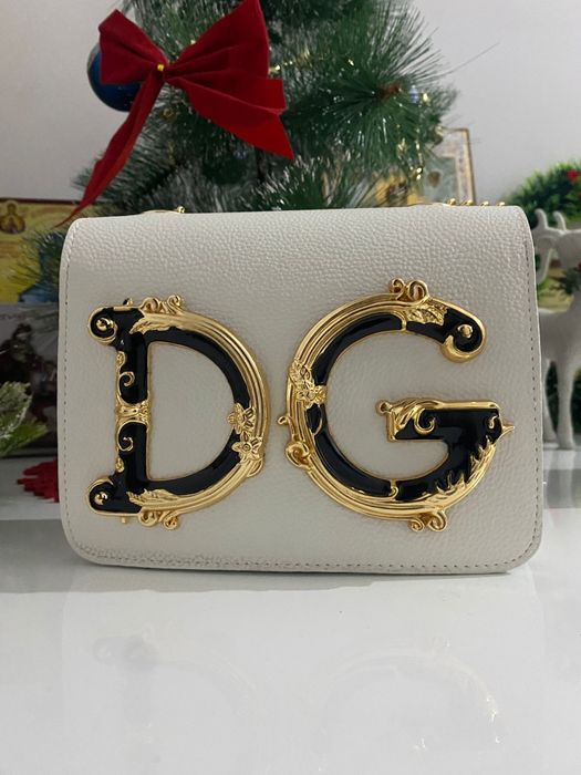 Geanta de umăr alba