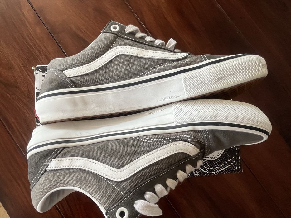 VANS Skate old skool pewter/white