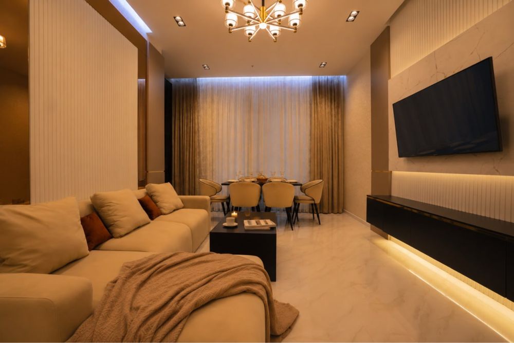 1,2,3,4 xonali lyuks kvartiralar Toshkent city Bulvar, Nest one da