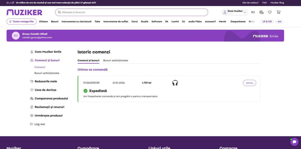 Casti Aune AR5000, noi, factura, pret fix.
