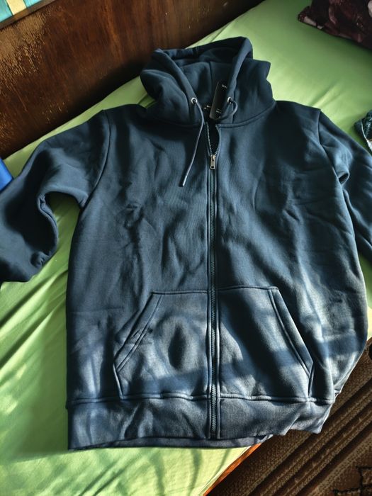 Мъжки суичър тъмно син