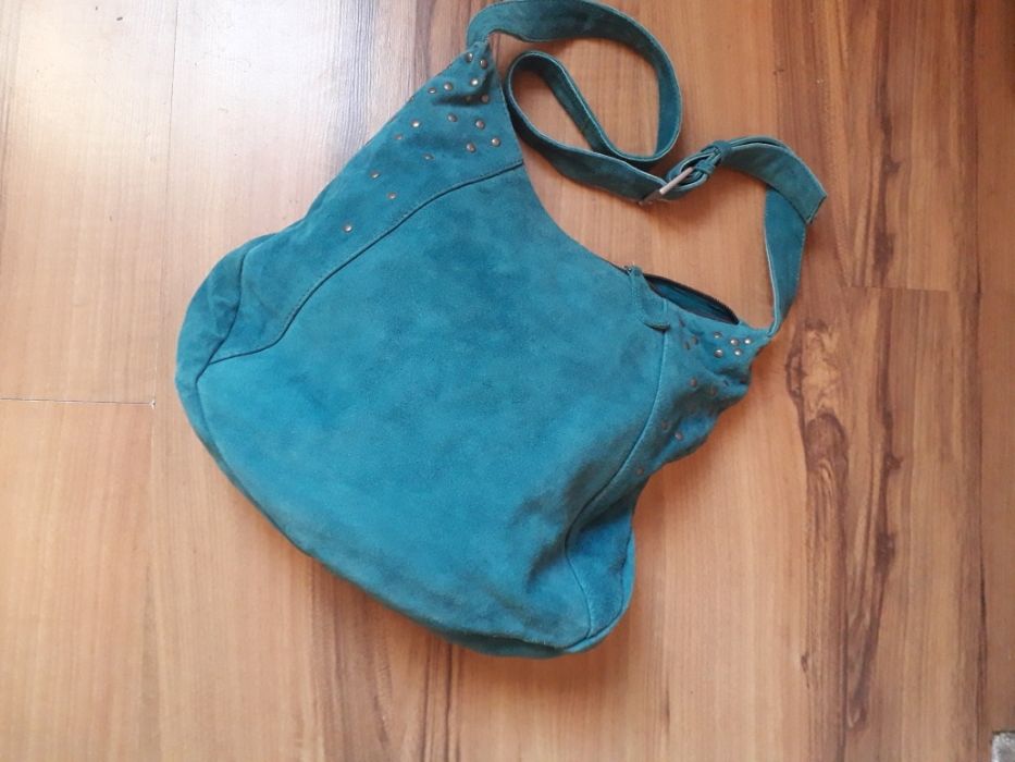 дамска чанта естествена кожа