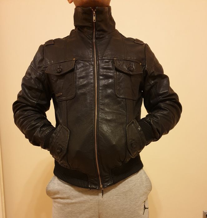 Кожено яке Jack & Jones