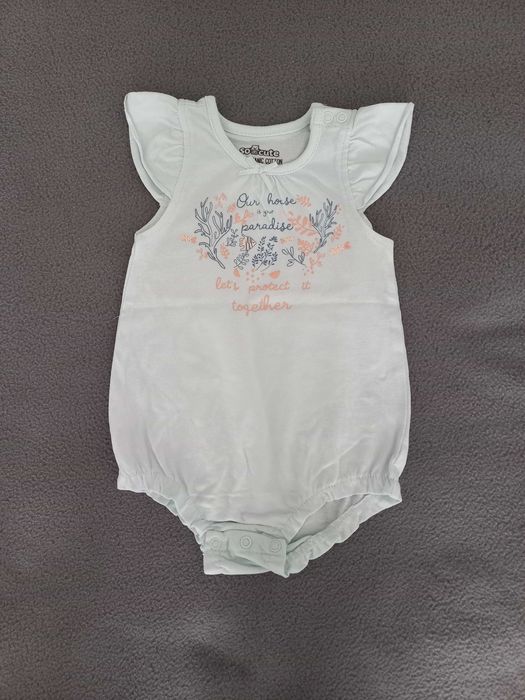 Летни гащеризони/бодита за момичета, размер 68