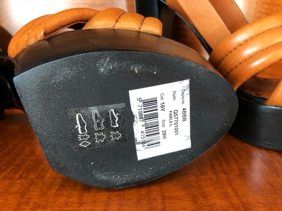 Sandale din piele By Malene Birger, mărimea 38,5, nou