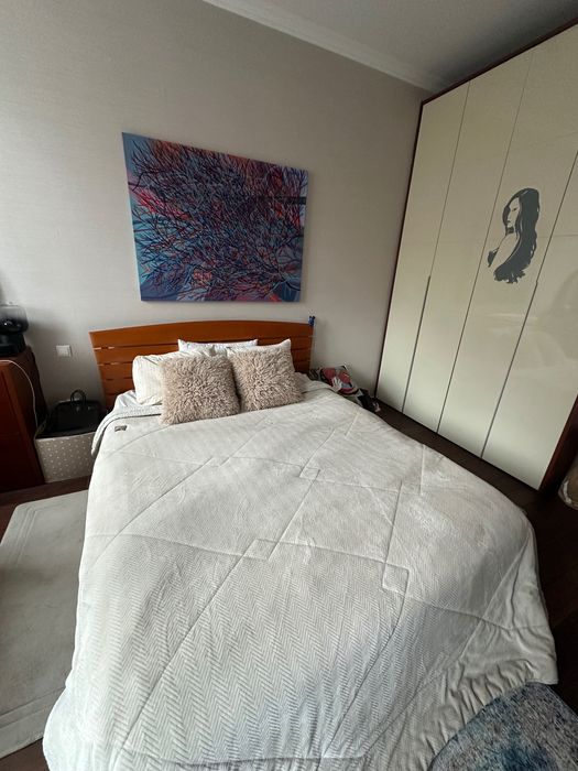 Спалня от масив бразилска череша 180/200