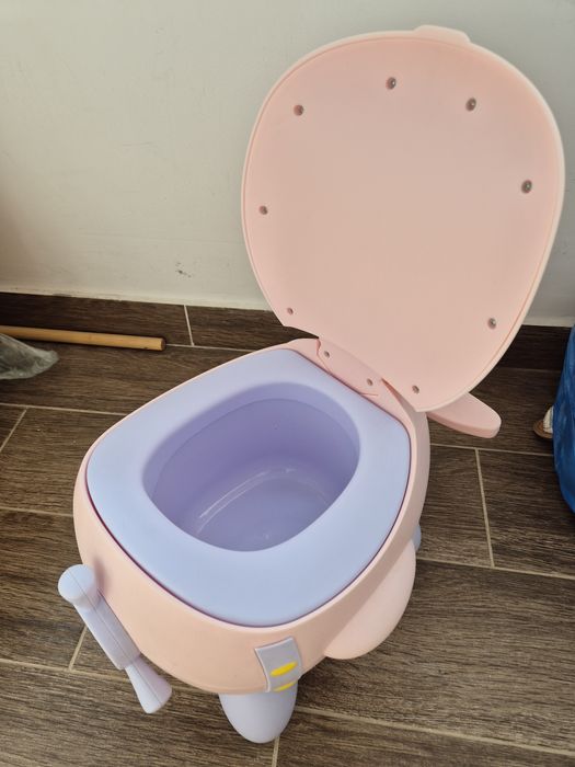 Olita avion fetite roz