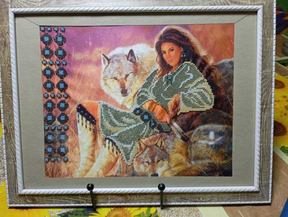 Гоблени шити с мъниста