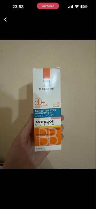 Тональный крем от Rose berry с спф 50+