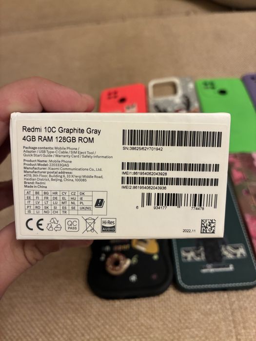 Телефон redmi 10C