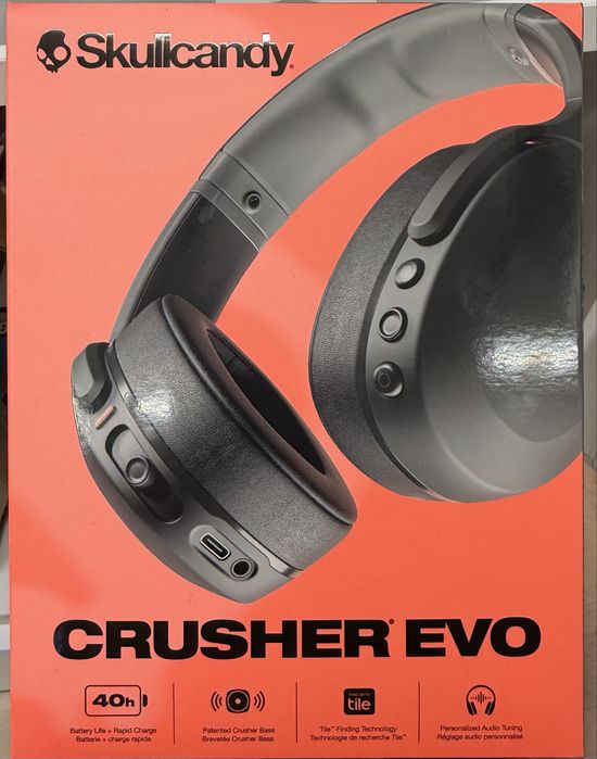 Casti Skullcandy Crusher Evo, sigilate
