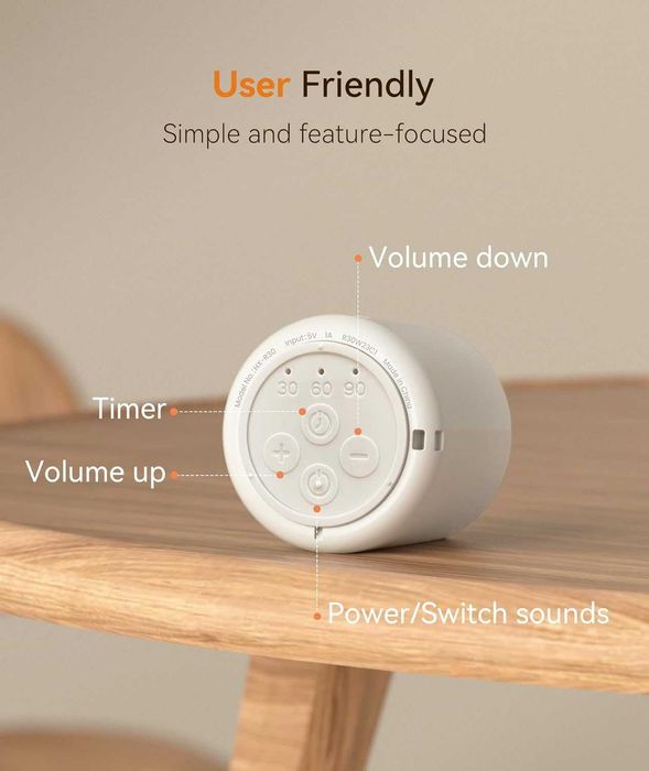 Портативный генератор белого шума Dreamegg