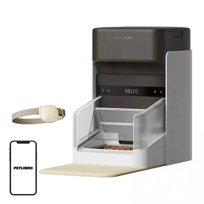 Petlibro RFID Smart Feeder 3L – Nou, sigilat – Dozator automat hrană pentru pisici