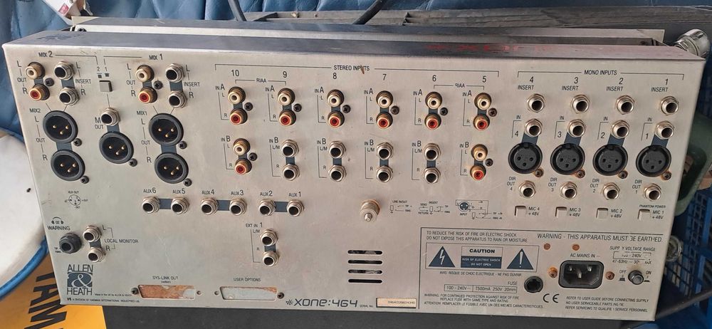 Mixer Profesional Allen & Heath Xone:464 – Made in UK – Netestat / Defect / Piese