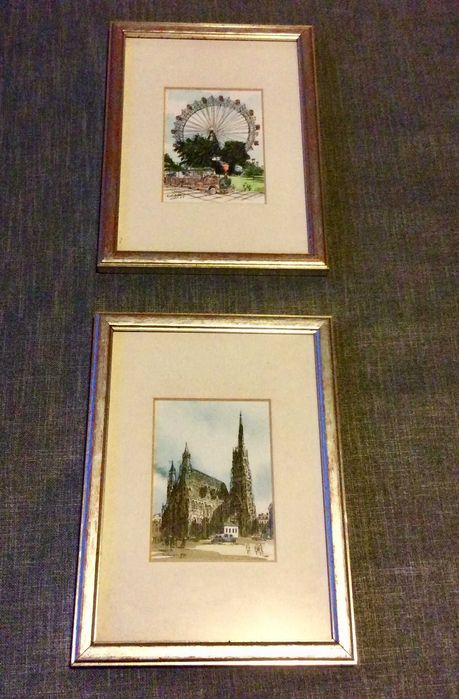 картини - изглед от Виена