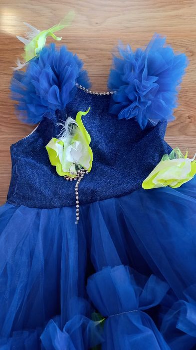 Рокля за момиче с тюл