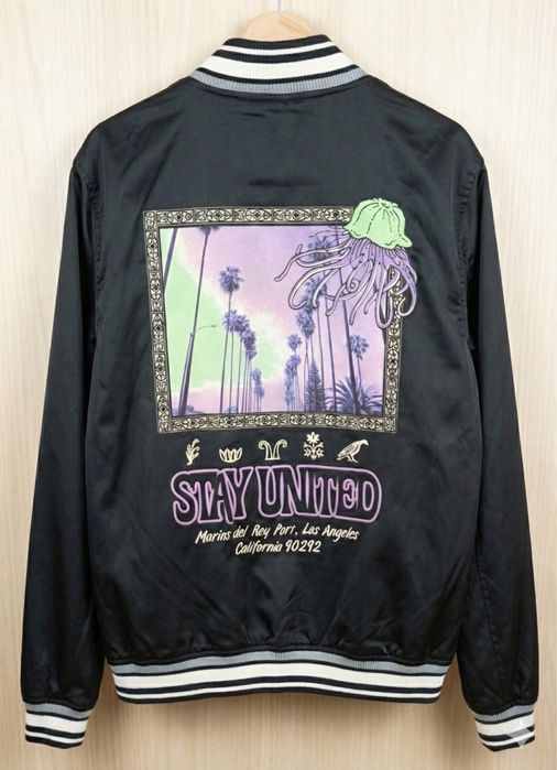 Geacă Varsity Pull & Bear (STWD) - Ediție "Stay United"