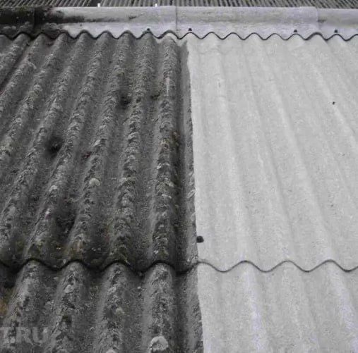 Мойка крыш высоким давлением