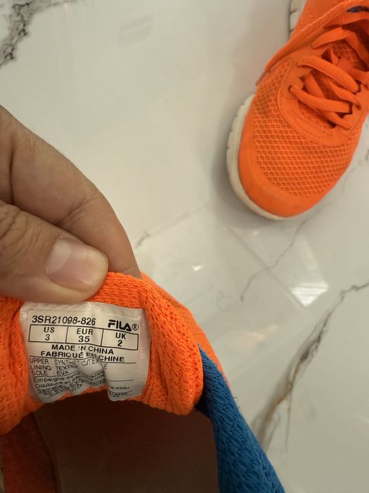 Кроссовки fila оригинал 35